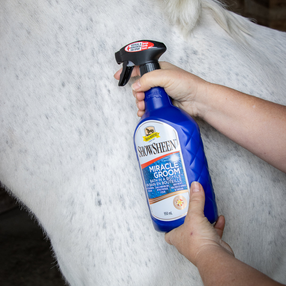 Absorbine ShowSheen Miracle Groom W/ Sprayer 950 mL