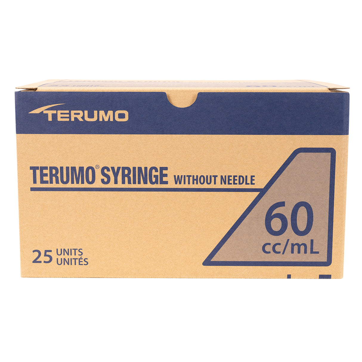 Seringue de dosage en plastique Terumo - 60cc.