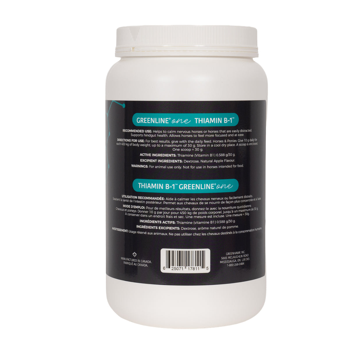 Poudre de thiamine Greenline