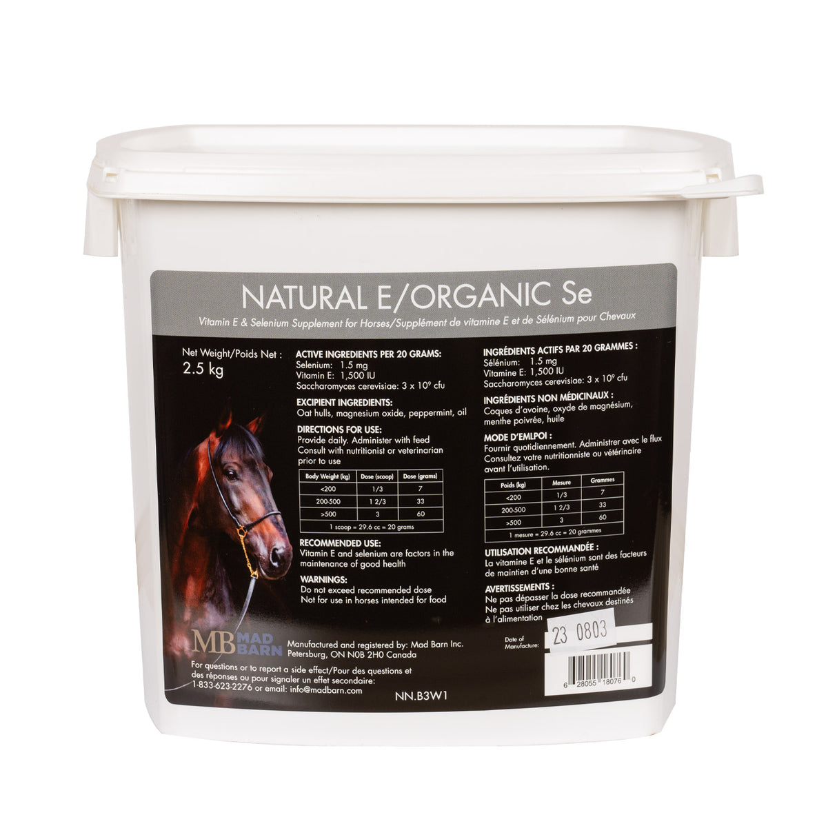 Mad Barn Natural E/Organic Se 2.5 kg