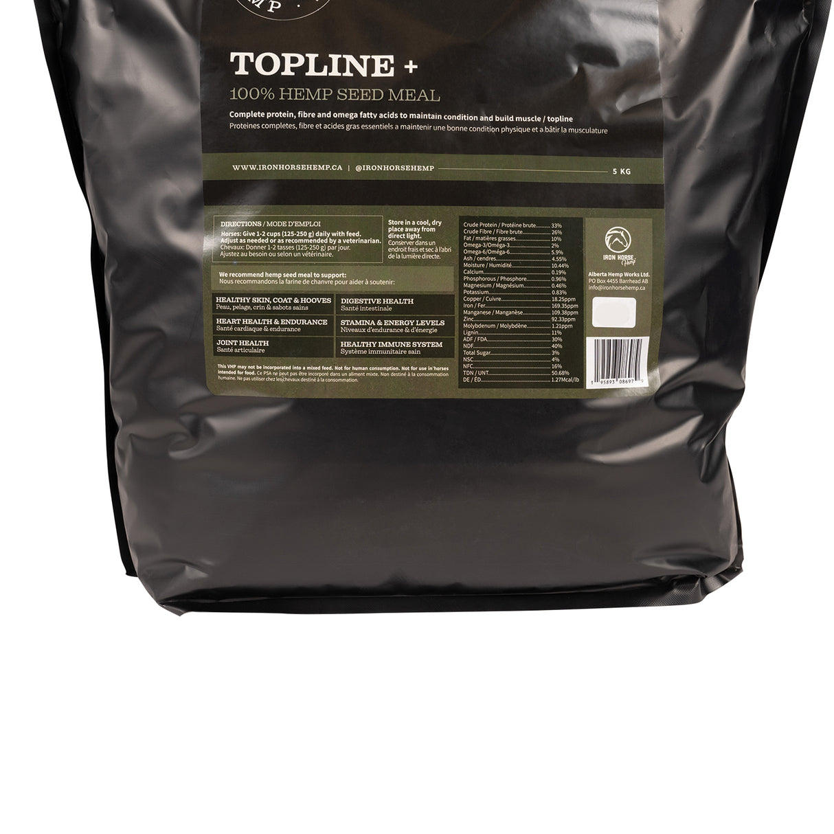 Iron Horse Hemp Seed Meal 5 Kg