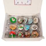 Calendrier de l'Avent des biscuits décorés Boo &amp; Moo