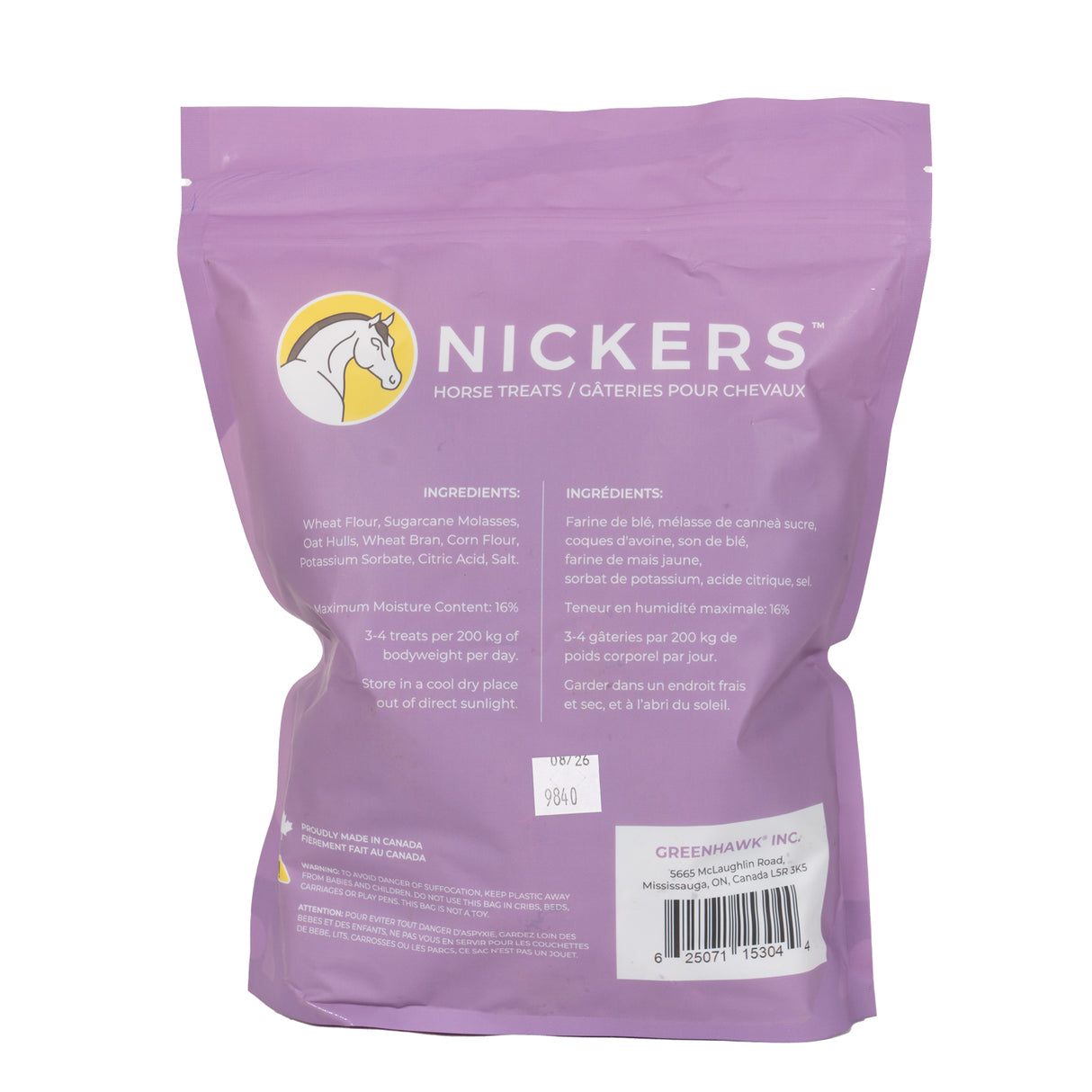 Greenline Nickers Original Muffins Horse Treats