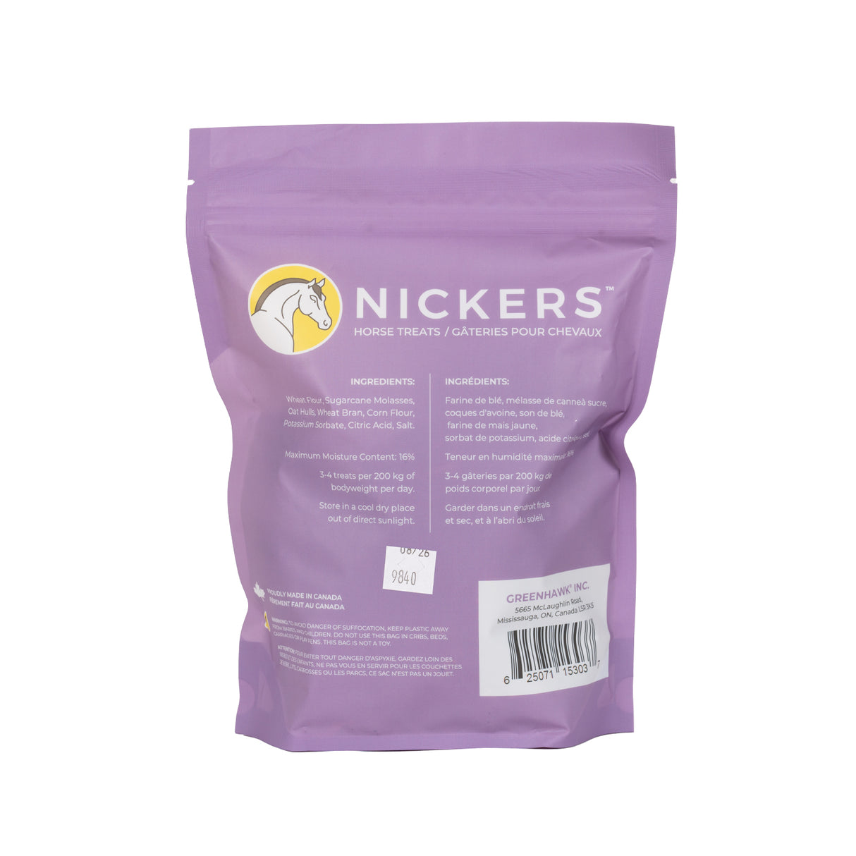 Greenline Nickers Original Muffins Horse Treats