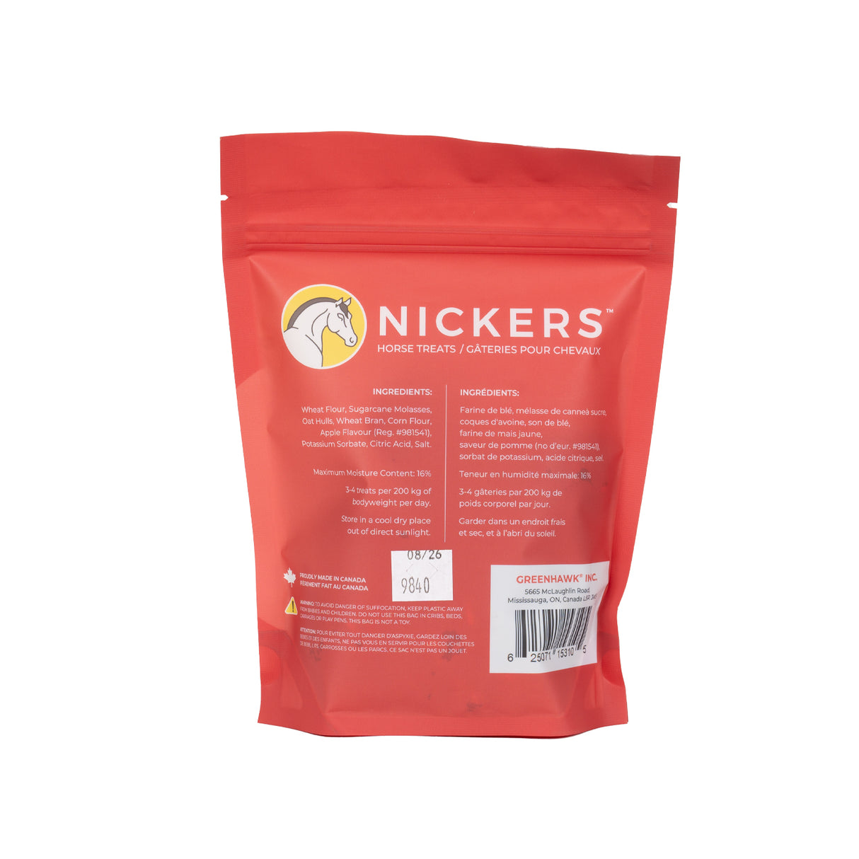 Greenline Nickers Original Muffins Horse Treats