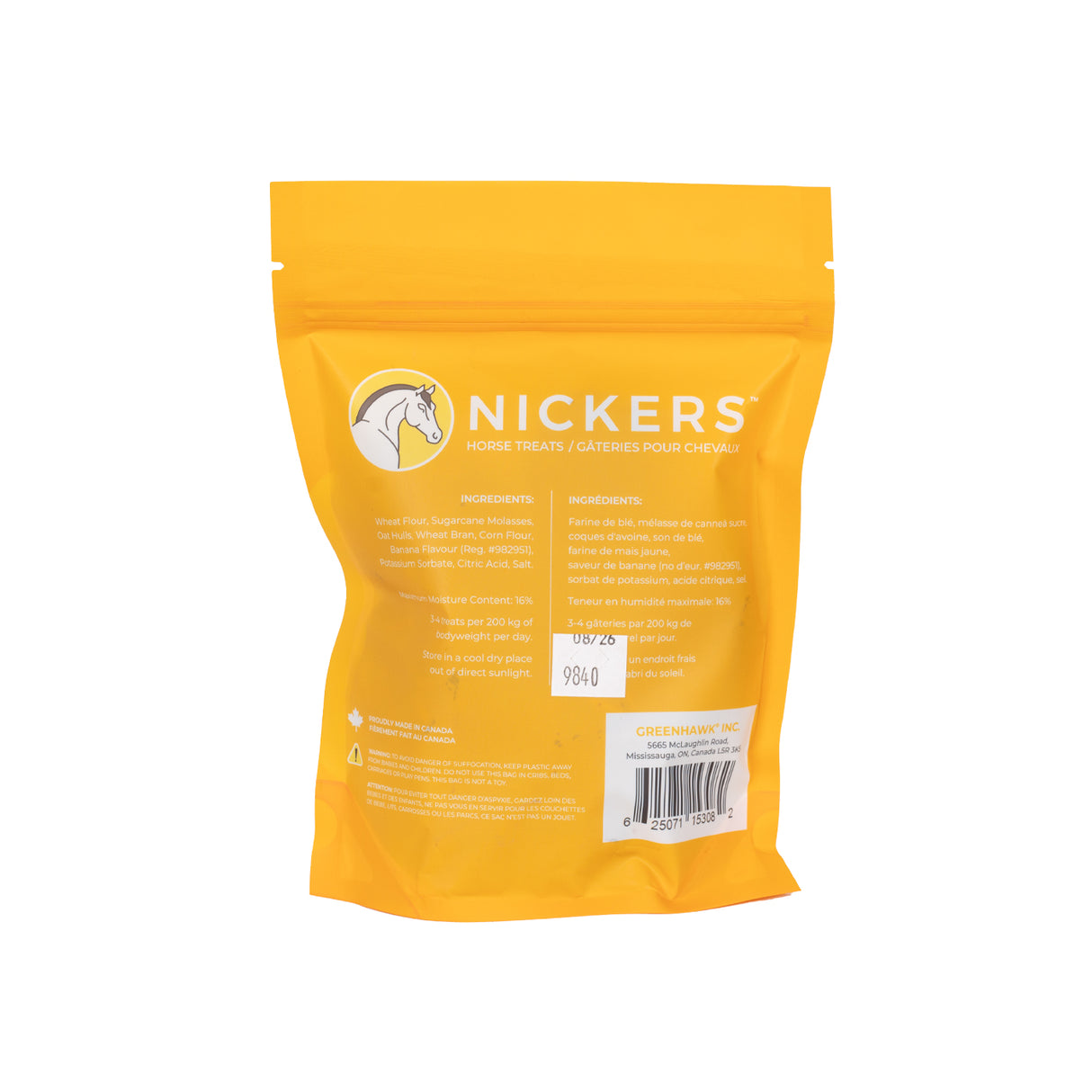 Greenline Nickers Original Muffins Horse Treats
