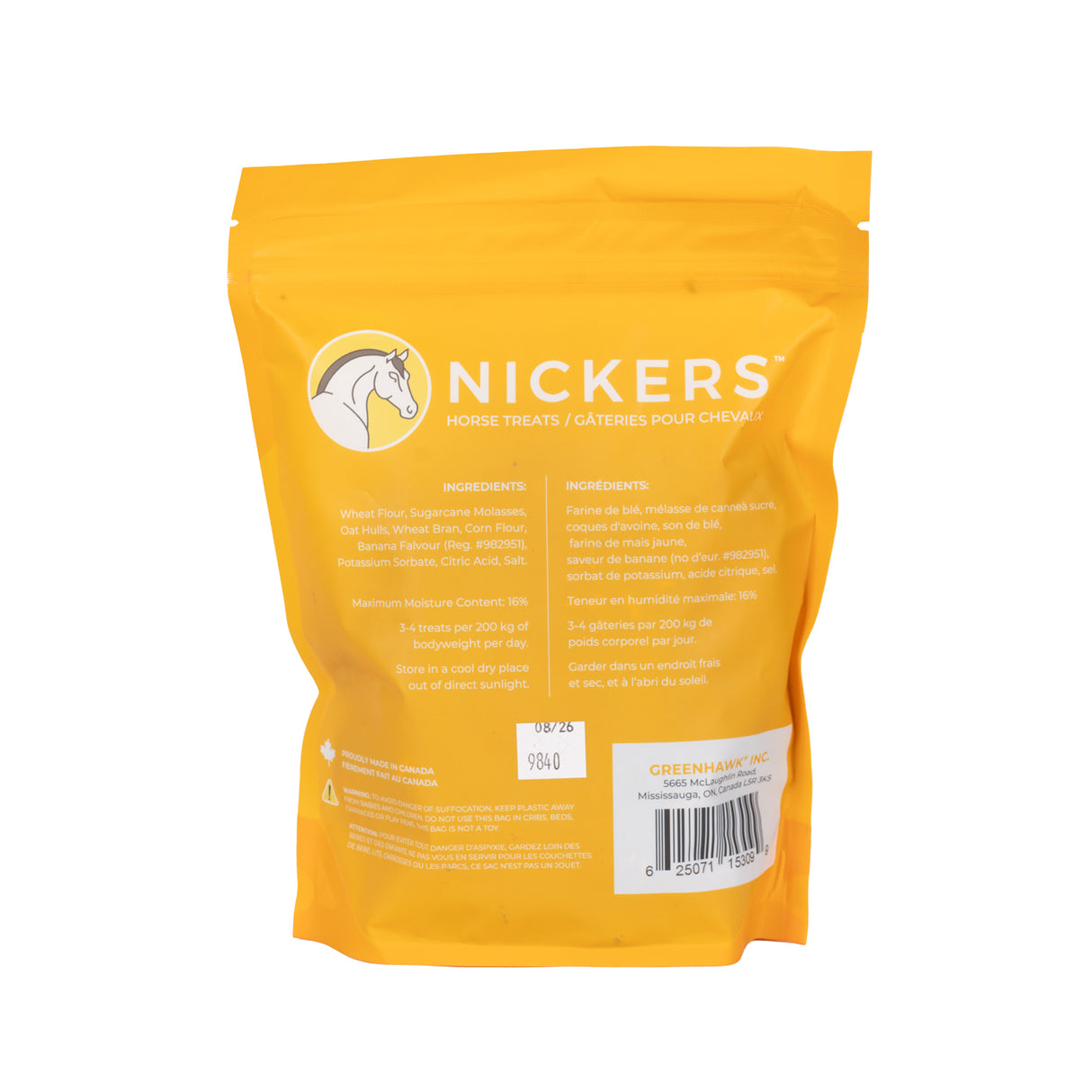 Greenline Nickers Original Muffins Horse Treats