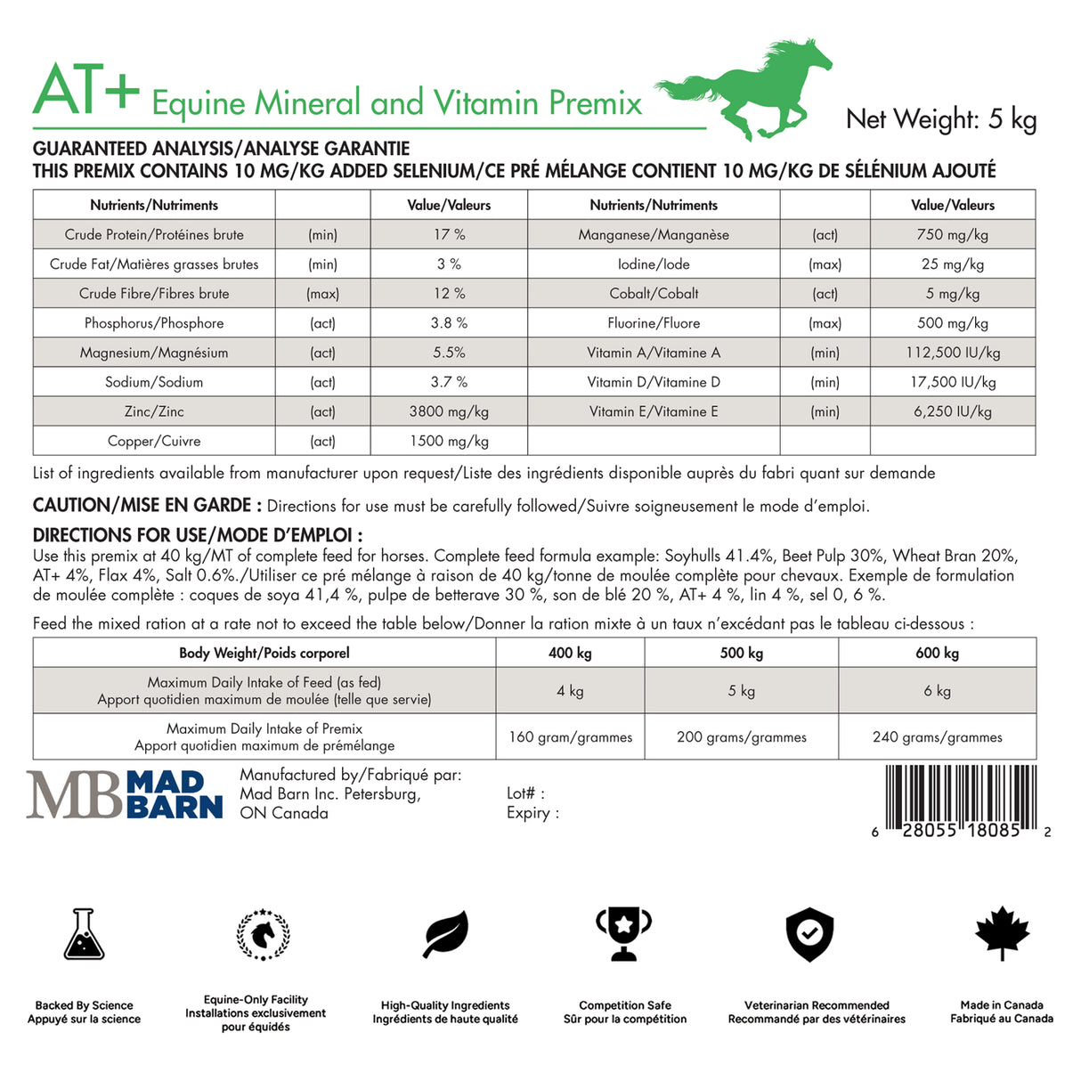 Mad Barn AminoTrace+ 5 kg