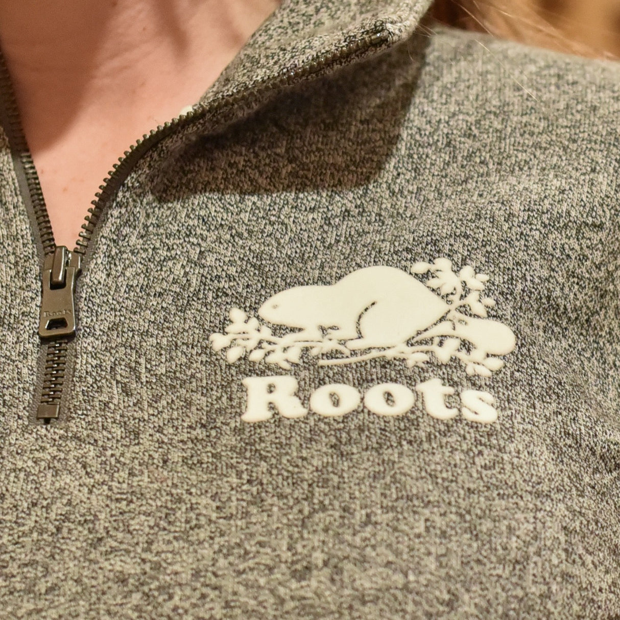 Roots Equestrian Stein Zip Gender Free Sweatshirt