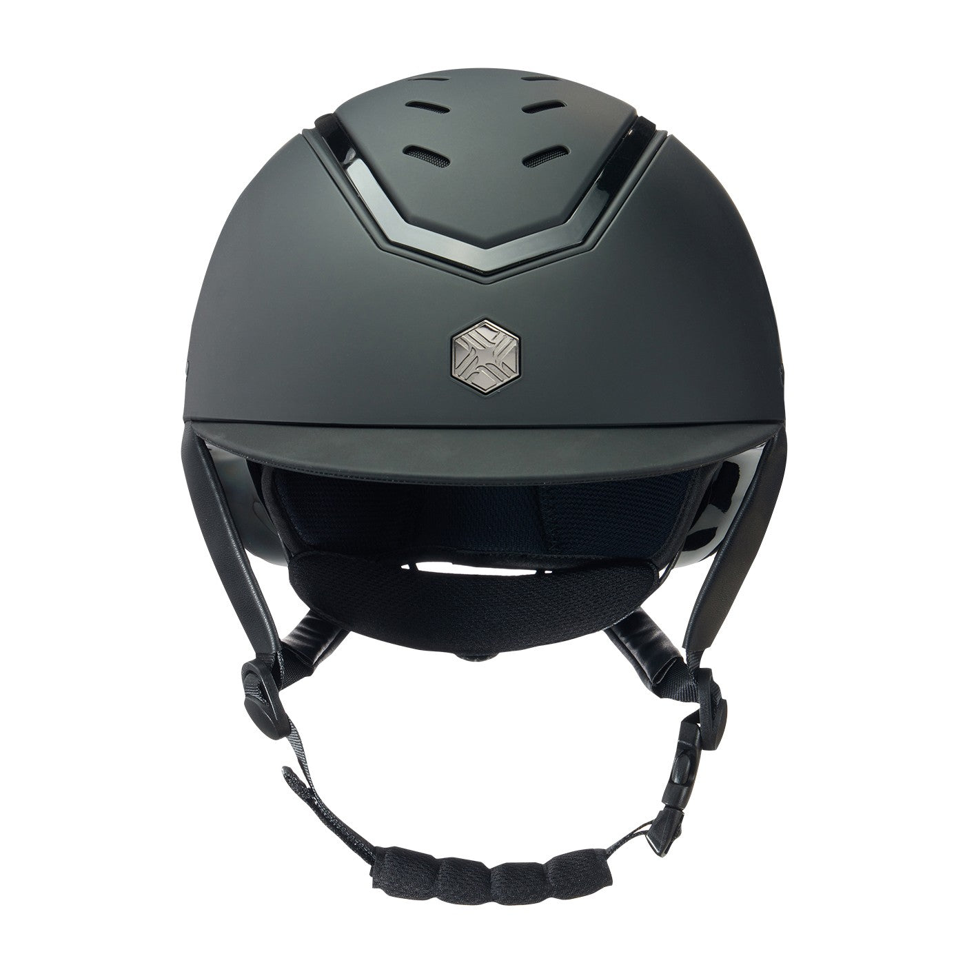 Charles Owen Kylo Regular Peak Helmet Greenhawk Equestrian Sport