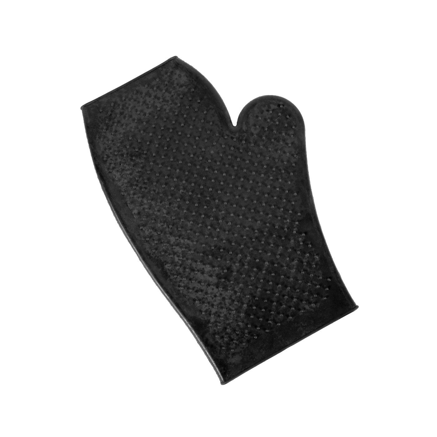 Rubber best sale grooming glove