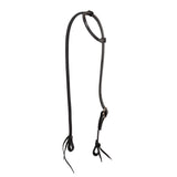 Western Rawhide Single Ply One Ear Headstall avec attaches