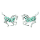 Boucles d'oreilles cheval au galop Kelley & Co pour enfant