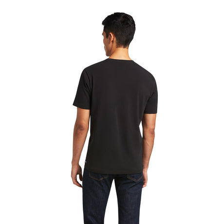 Ariat T-shirt à logo vertical - Homme