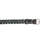 Shedrow K9 Rideau en corde tressée et collier en cuir