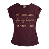 T-shirt Big Dreams équestre épicé