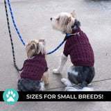 Chandail pour chien en tricot torsadé Shedrow K9 Brentwood