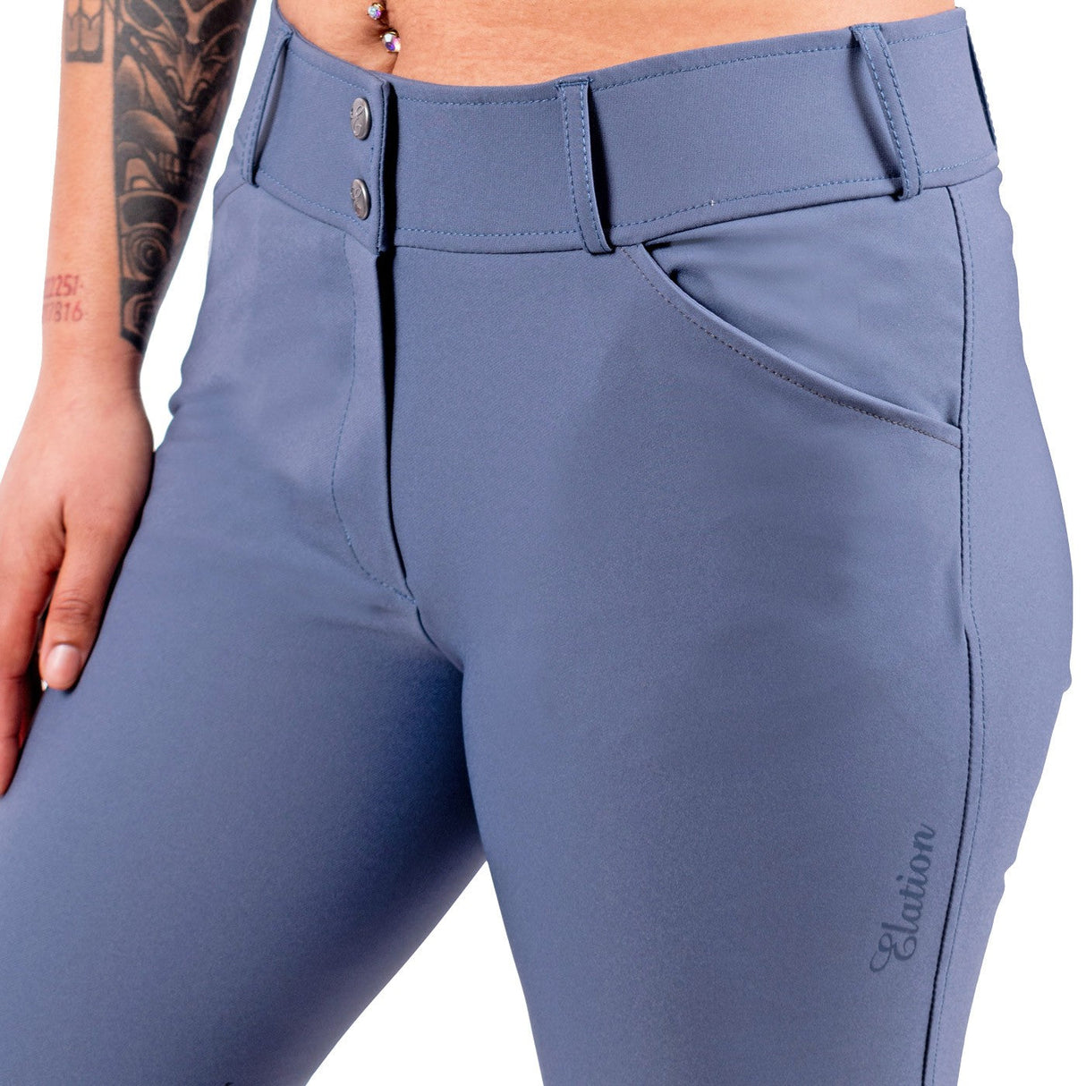 Pantalon d’équitation Morgan Platine Elation 