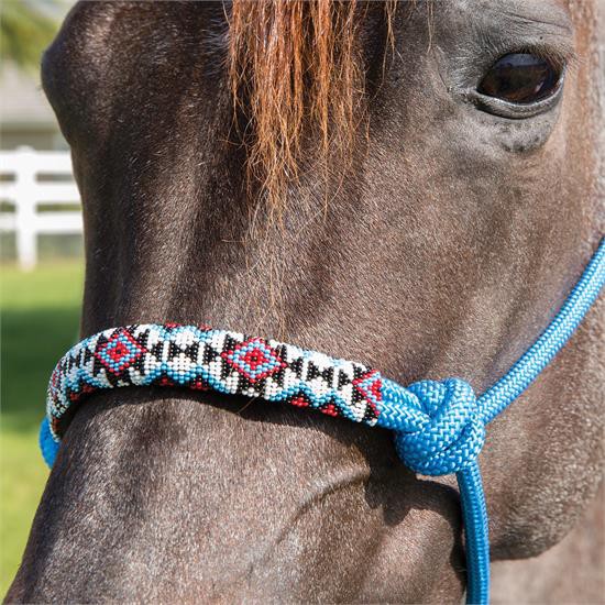 Professional's Choice Beaded Rope Halter