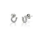 Boucles d'oreilles en fer à cheval pour bébé Kelly Herd