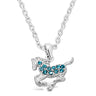 Collier cheval au galop Kelley & Co
