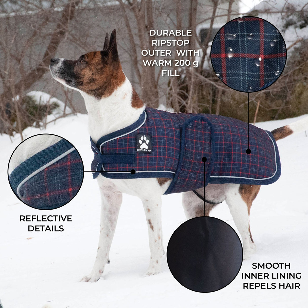 Shedrow K9 Glacier Dog Coat