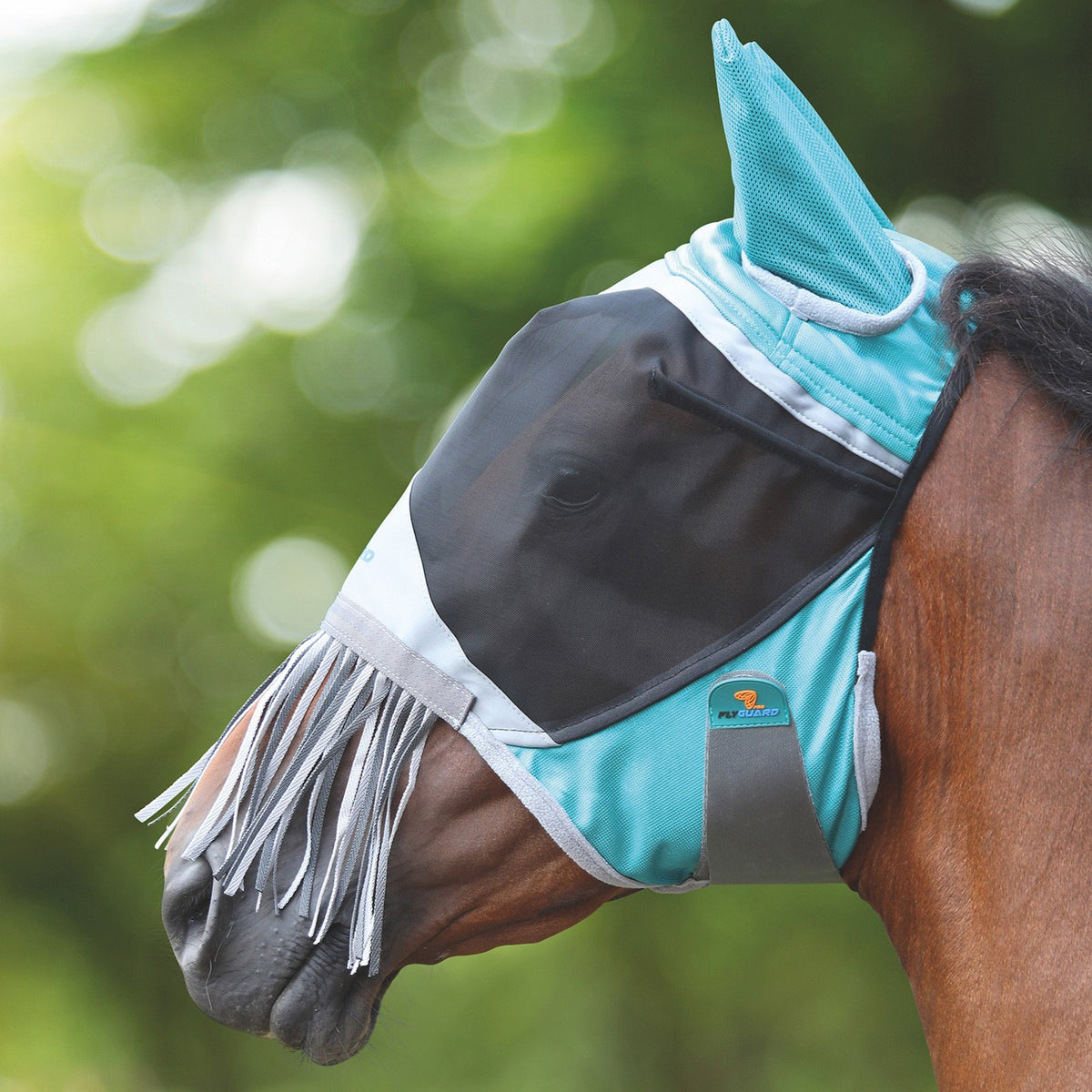 Fine Mesh Mask Shires Fine Mesh Fly Mask W/ Ears & Nose Fringe – Greenhawk Equestrian ...