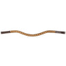 Val du Bois Gold Crystal Wave Browband