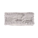 Bandeau en tricot torsadé Heat Holders Alta