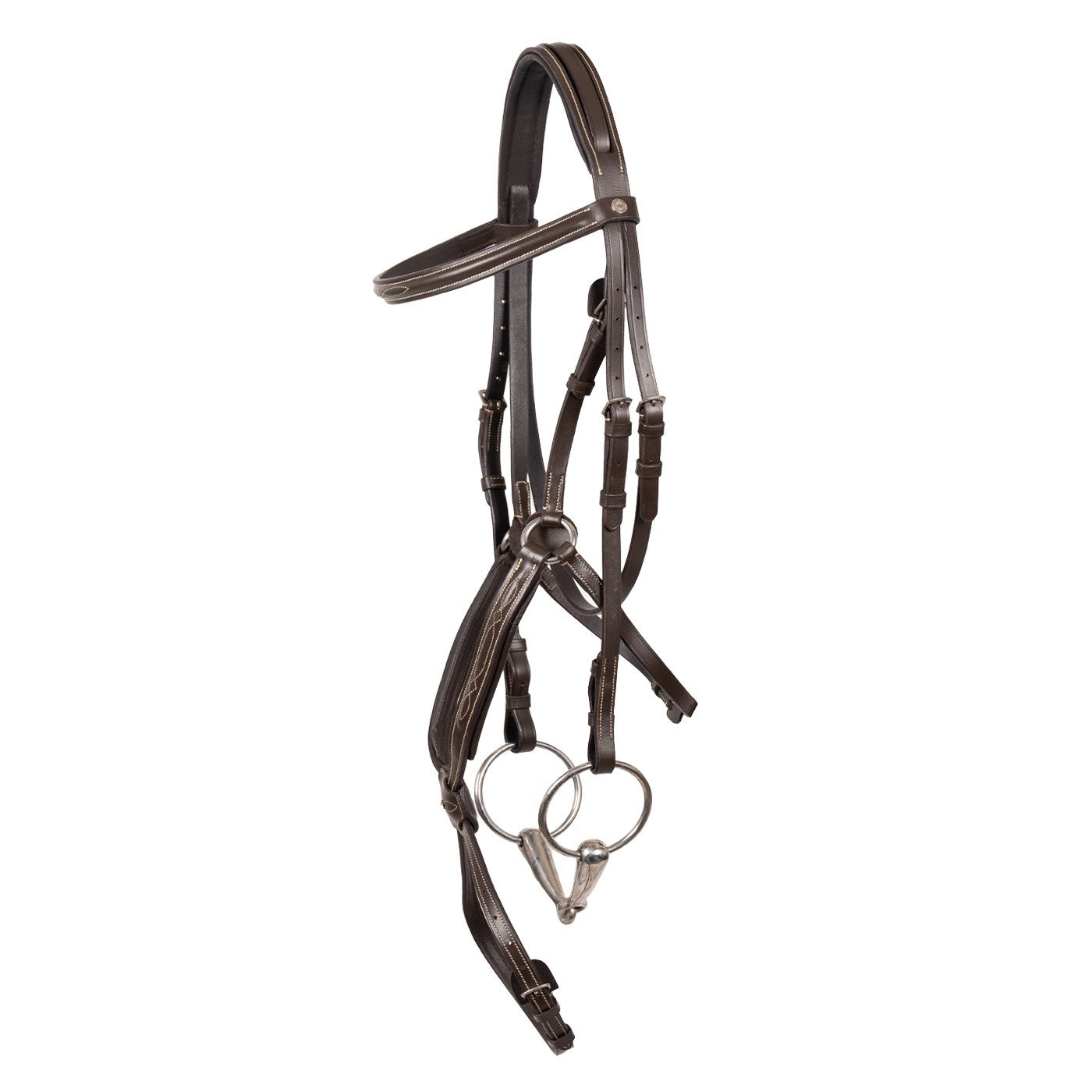 Val du Bois Padded Fancy Stitched Figure-8 Bridle – Greenhawk