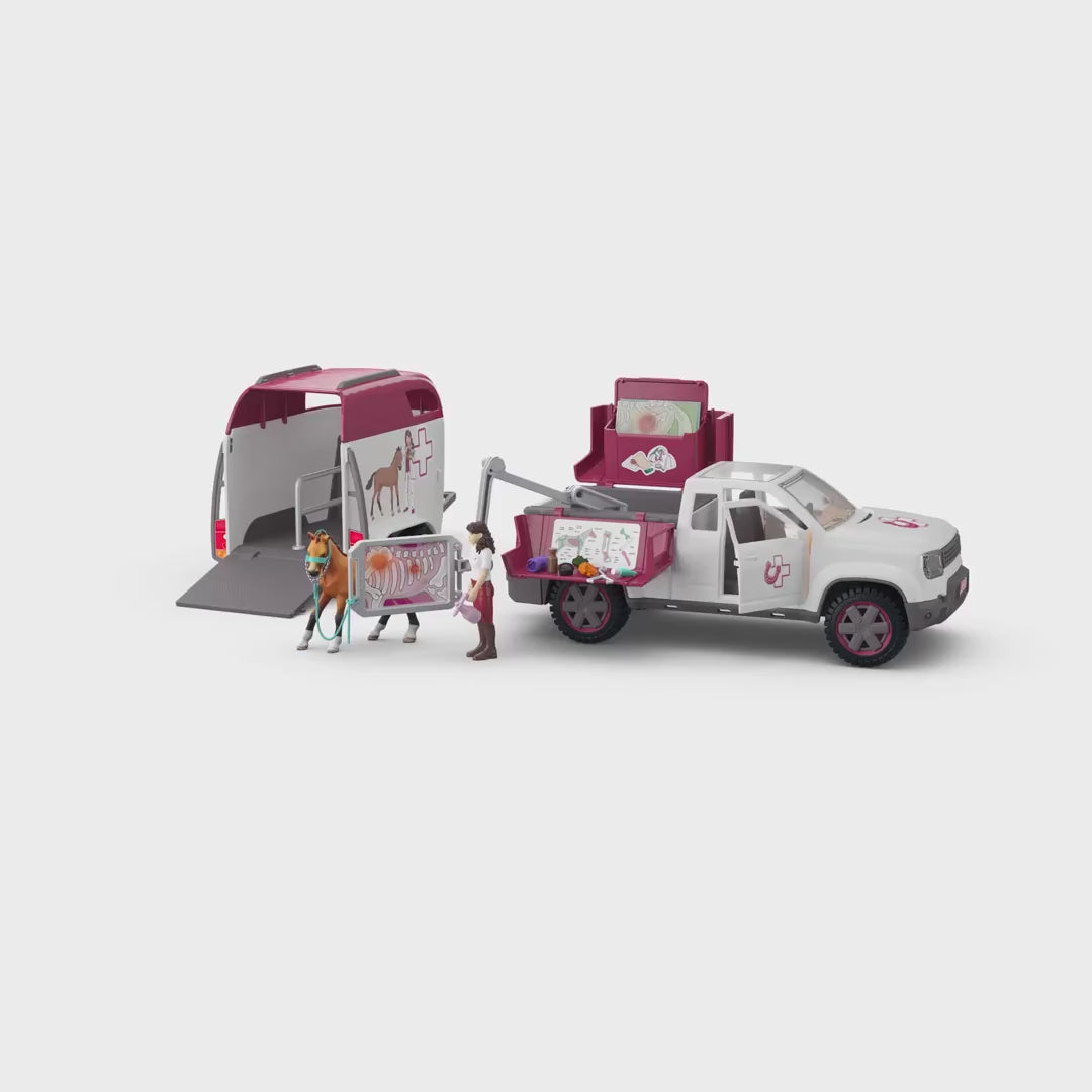 Schleich Horse Club Vétérinaire mobile avec remorque