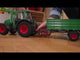 Schleich Tractor W/ Trailer