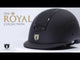 Tipperary Royal Traditional Brim Helmet - Matte Black Trim