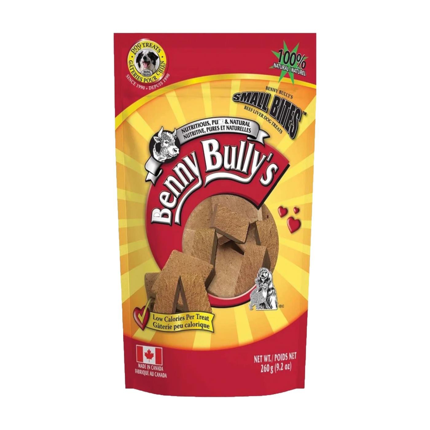 Benny Bully s Dog Small Bites Liver Chops 260g