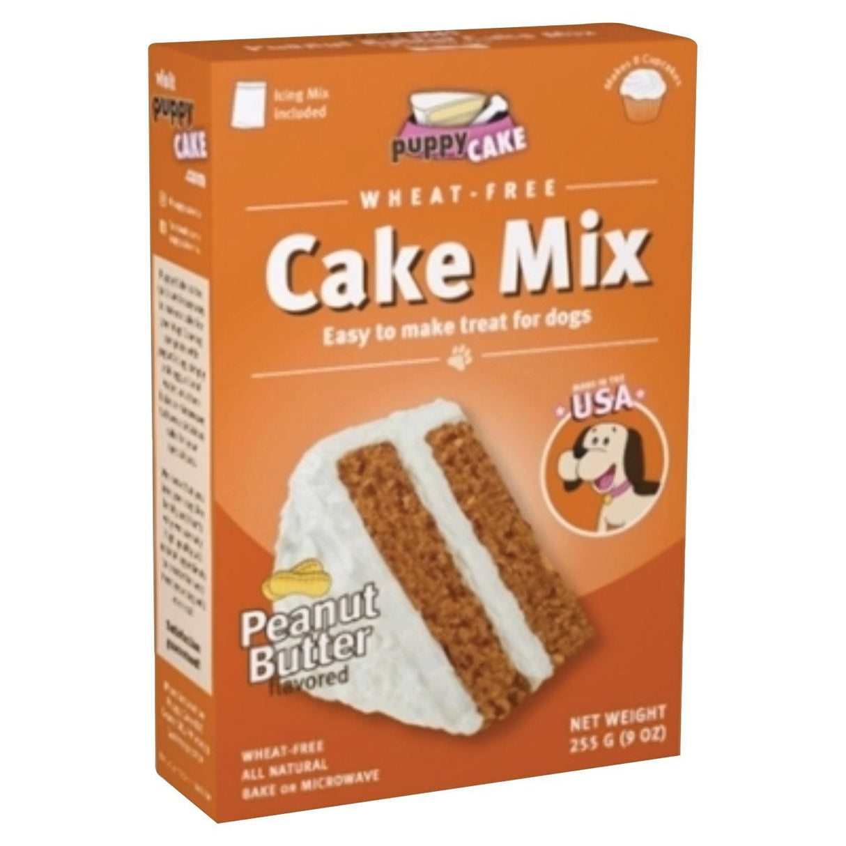 Puppy Cake Wheat Free Peanut Butter Cake Mix 9 oz.