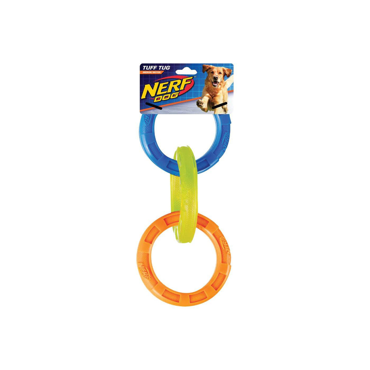 Nerf Dog TPR 3-Ring Tuff Tug