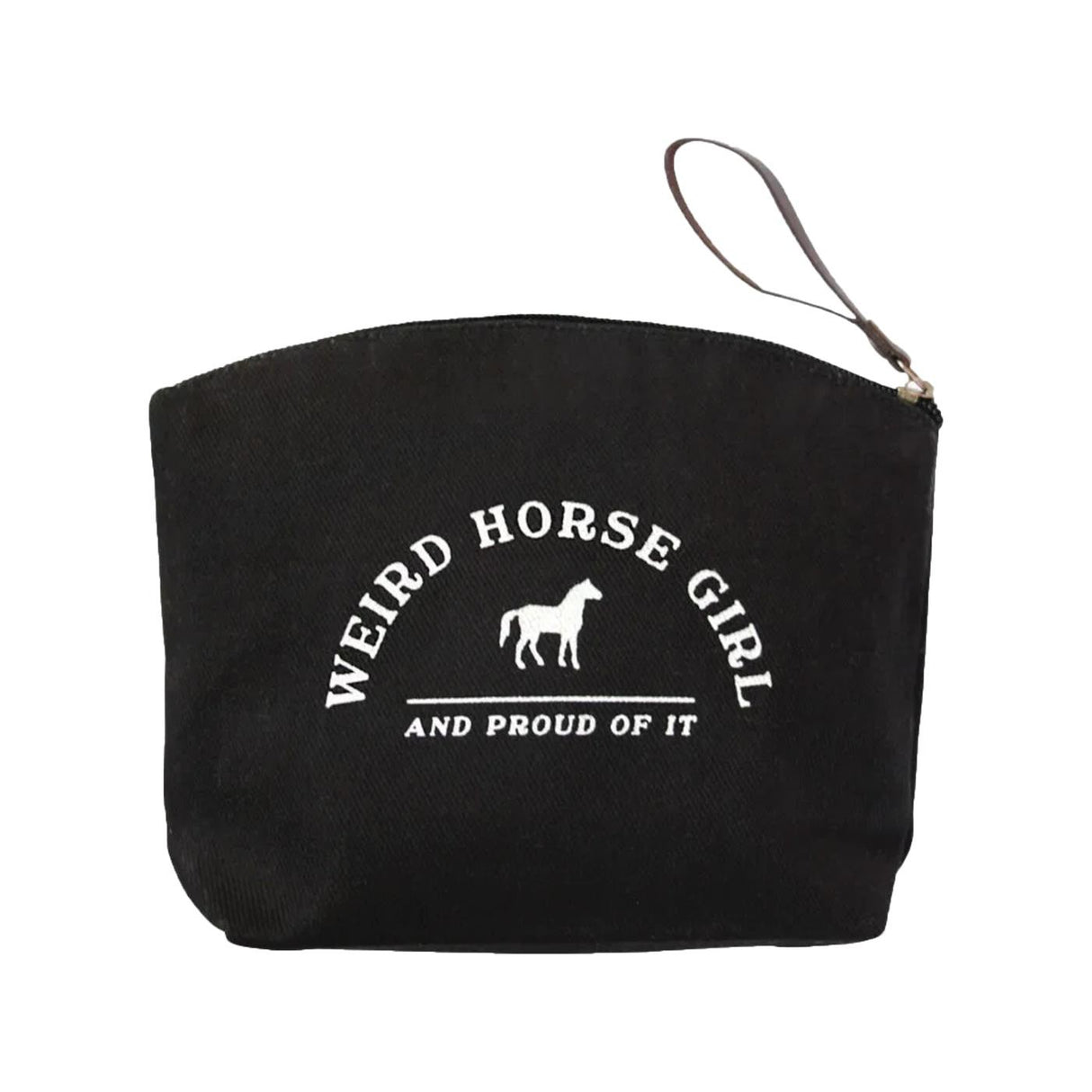 Spiced Equestrian Weird Horse Girl Makeup Bag
