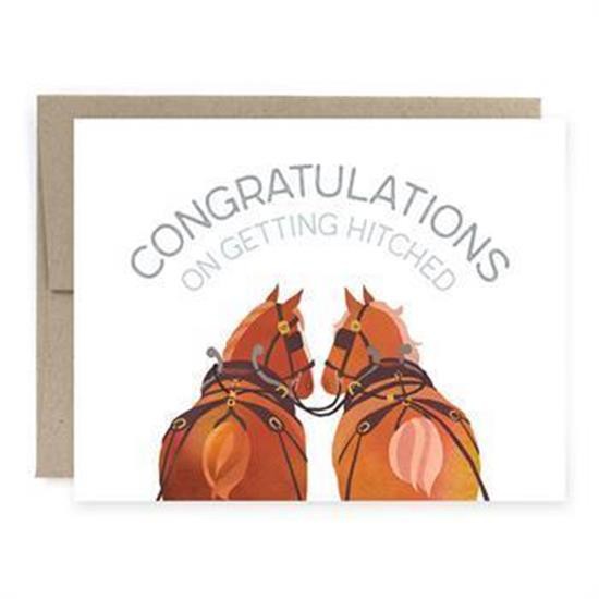 Art of Melodious Getting Hitched Greeting Card