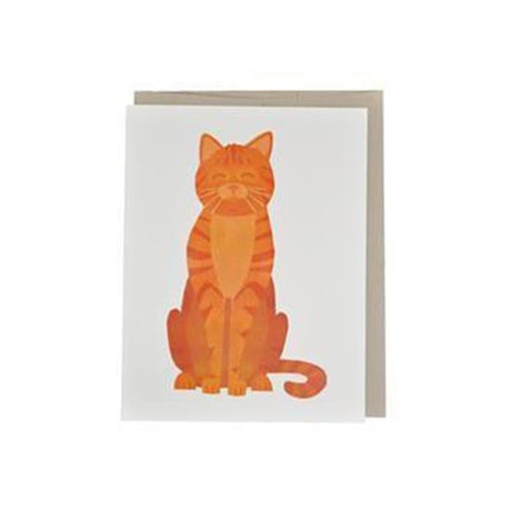 Chat tigré Carte de vœux