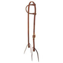 Têtière Copper Canyon en cuir de harnais avec une oreille et attaches