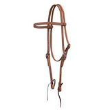 Copper Canyon Harness Leather Browband Headstall W/ Ties