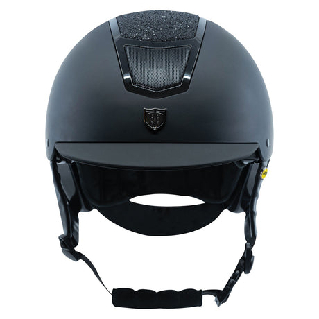 Tipperary Devon Traditional Brim MIPS Helmet - Sparkle Black