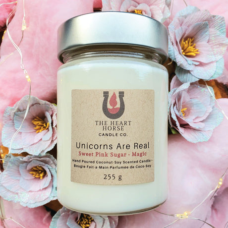 The Heart Horse Candle Co. Unicorns Are Real Candle