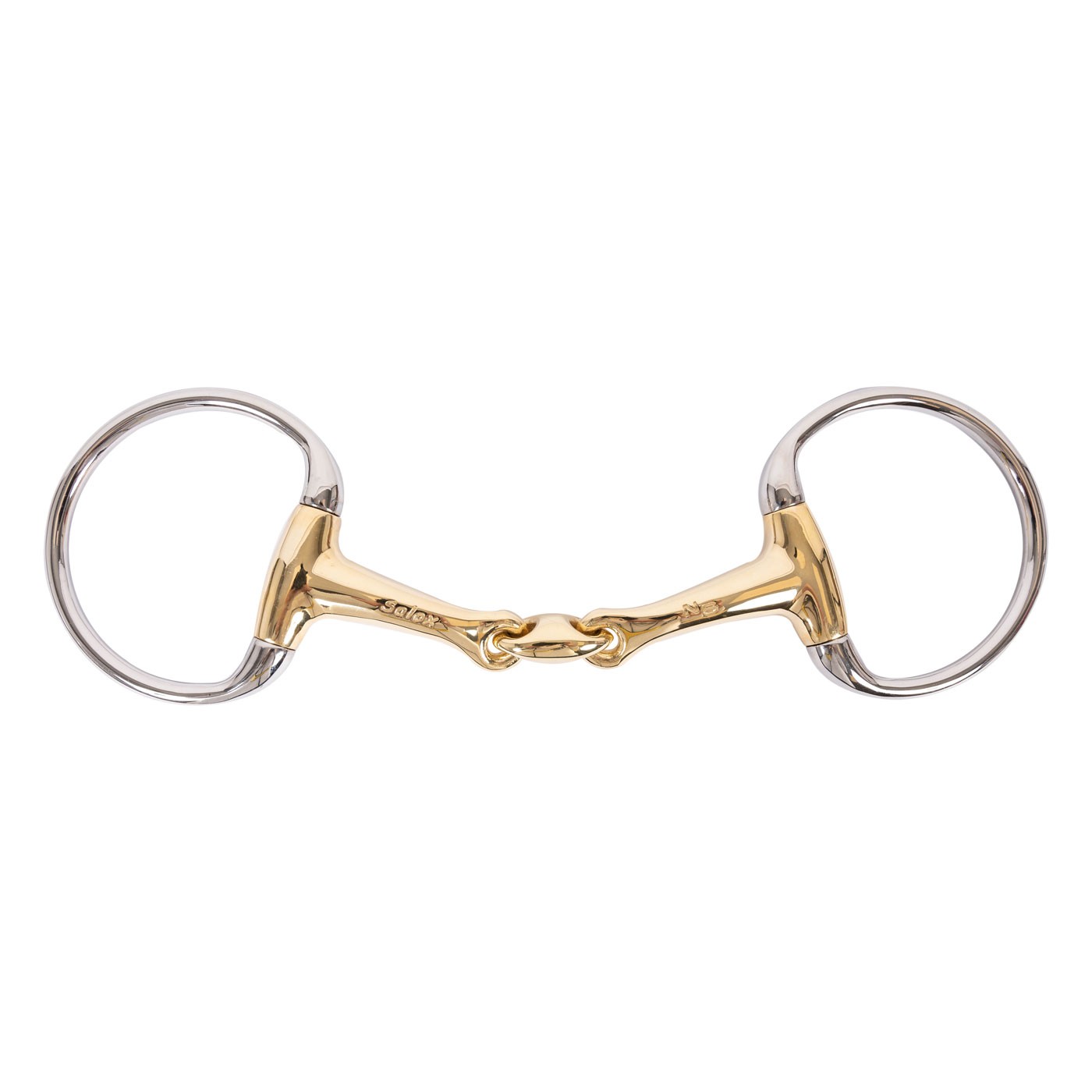 Neue Schule Eggbutt Tranz Lozenge Snaffle Bit 16 mm Greenhawk