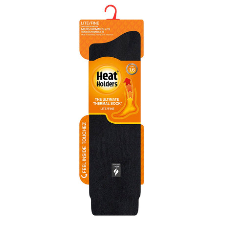 Chaussettes hautes solides Lite Kingfisher de Heat Holders - Hommes