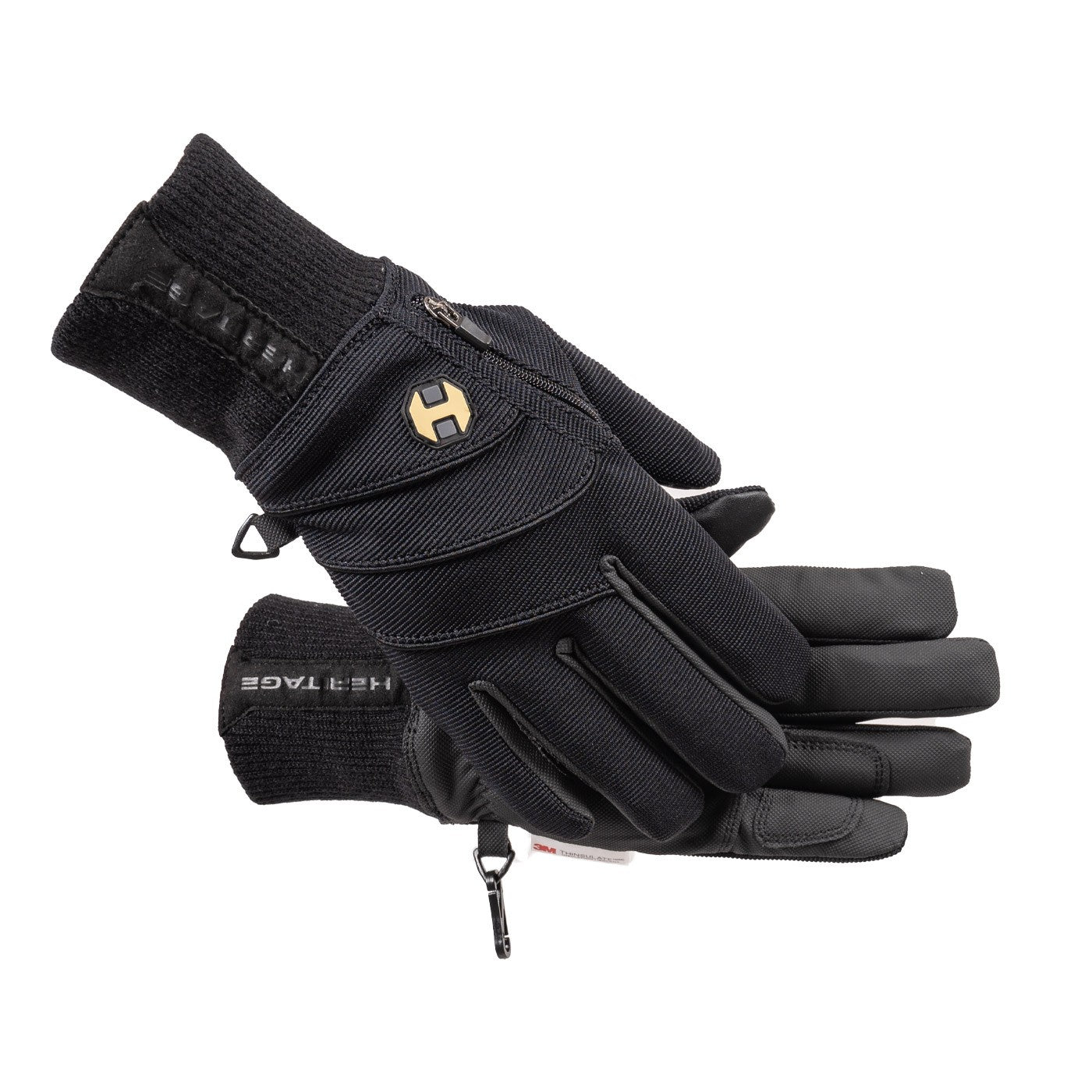 Gants D'équitation D'hiver Femme - Imperméables, Doublure Thermique - Adhérence Renforcée Pour Les Rênes - Confort Et Chaleur