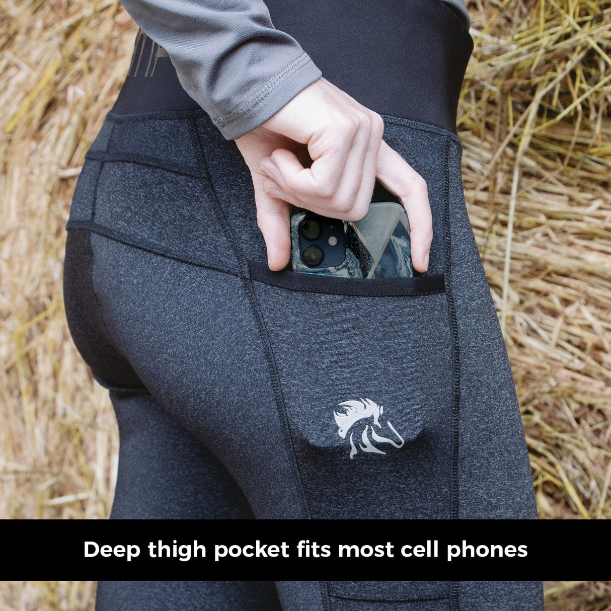  Summer Riding Tights With Phone Pocket