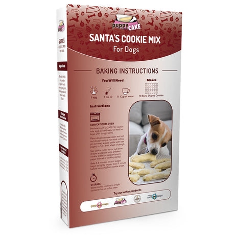 Puppy Cake Wheat Free Holiday Cookie Mix W/ Cookie Cutter 270 g