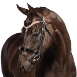 FFE Couture Patent Dressage Snaffle Bridle