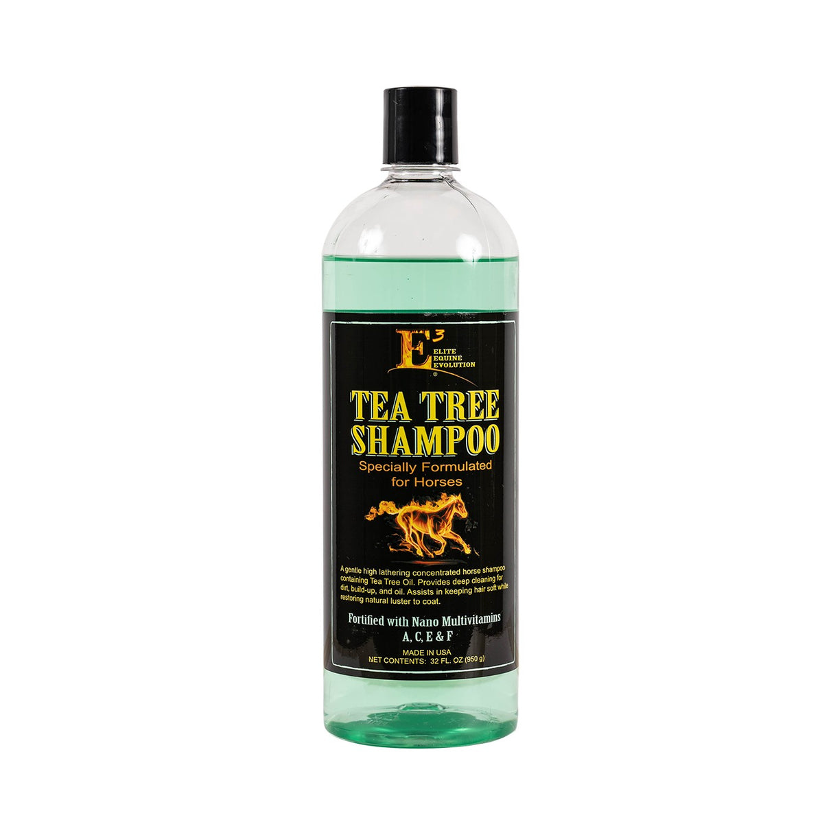 E3 Elite Equine Tea Tree Shampoo 32 Oz